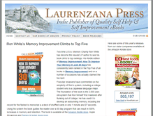 Tablet Screenshot of laurenzanapress.com